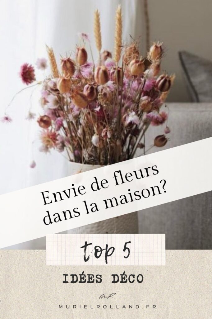 décorer avec des fleurs - article de blog