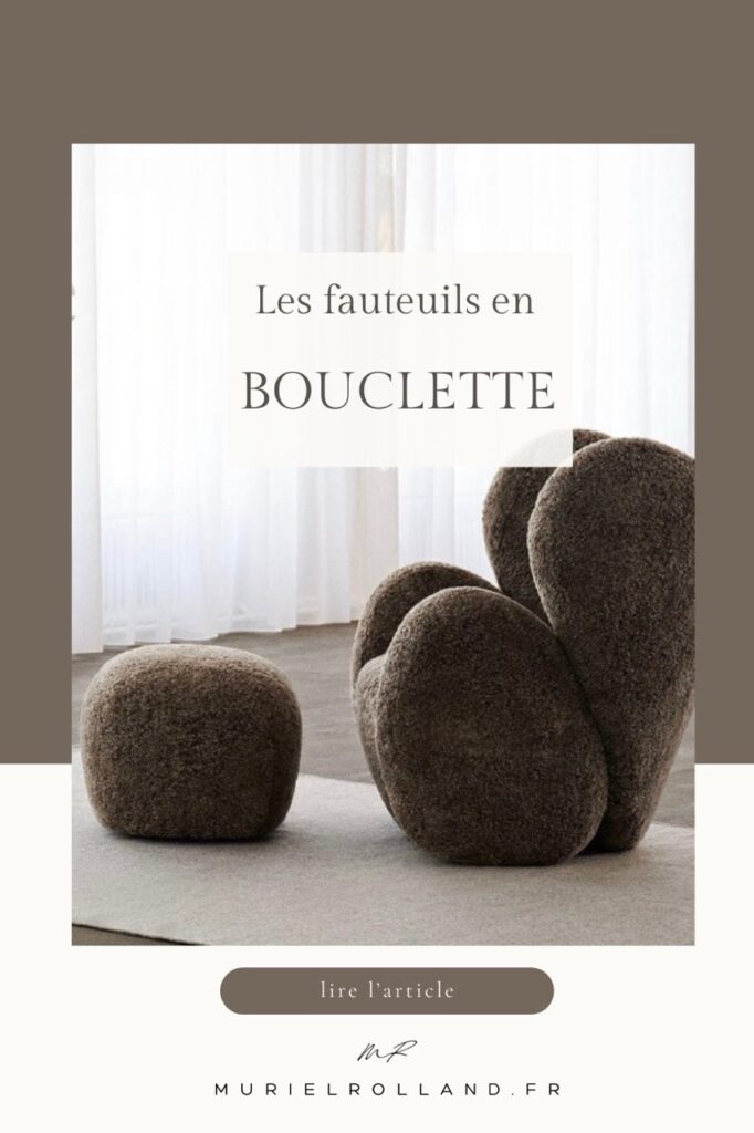 les fauteuils en bouclette - blog