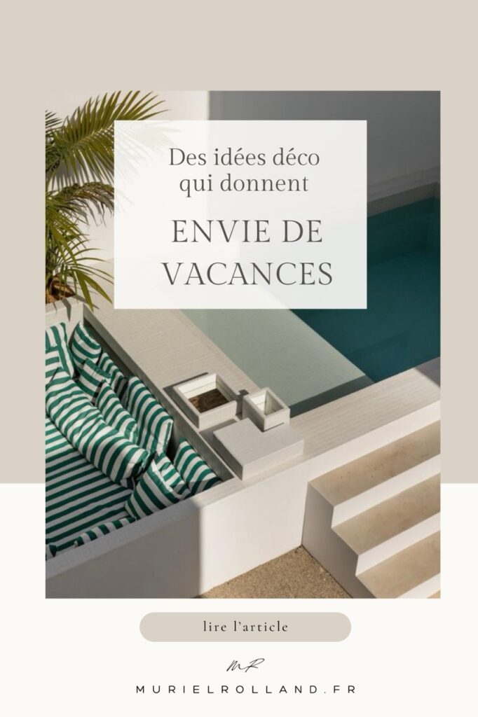 une décoration de vacances - article de blog