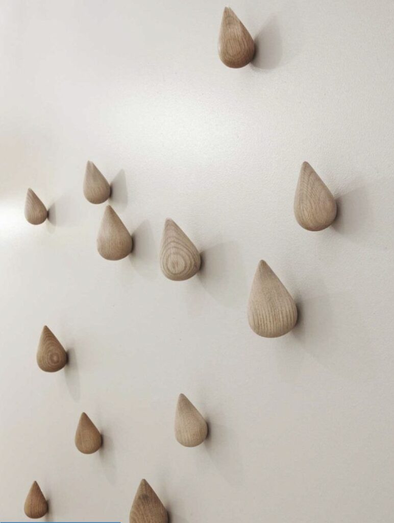 patères en bois