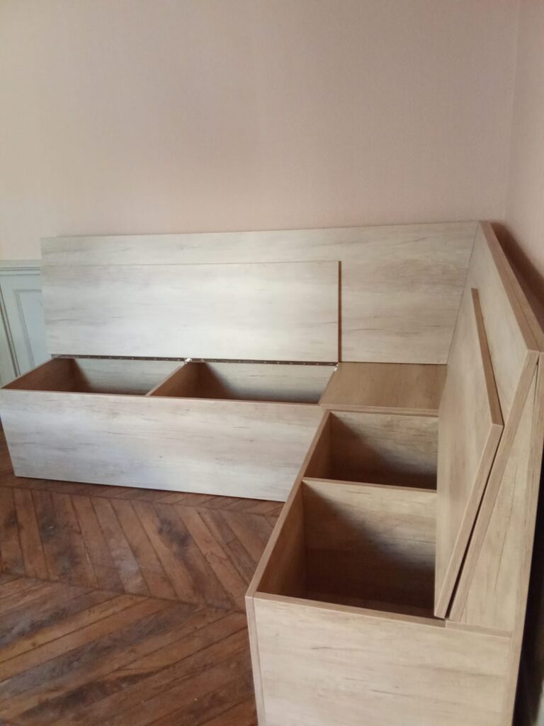 banquette coffre sur mesure